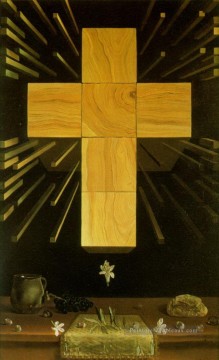 Salvador Dali Painting - Arithmosophic Cross Salvador Dali